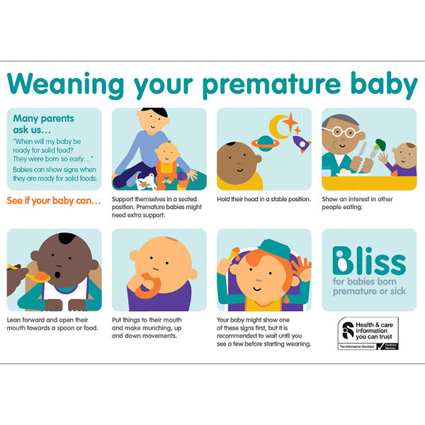 Weaning info card | Health professional 